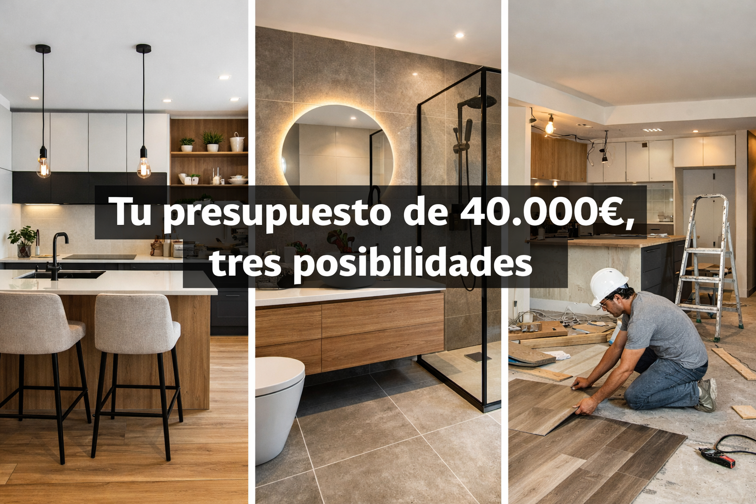 que reformar con 40000 euros