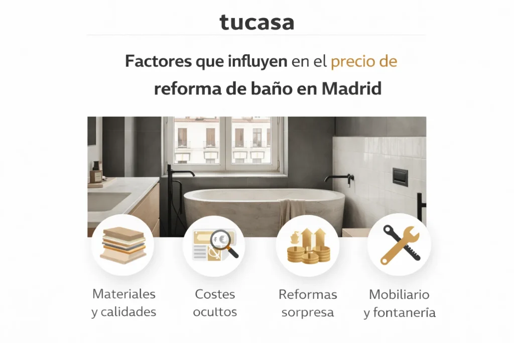 precio reforma baño madrid