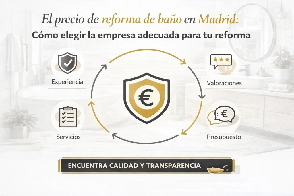 precio reforma baño madrid