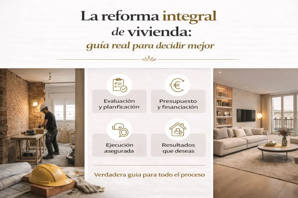 Reforma integral de vivienda