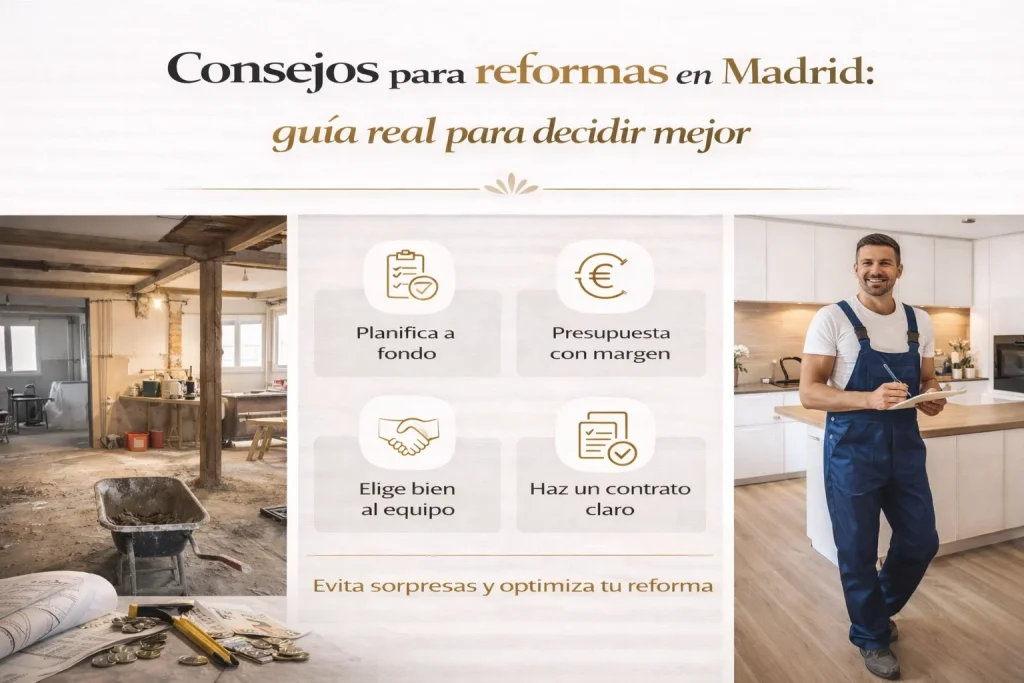 consejos reformas Madrid