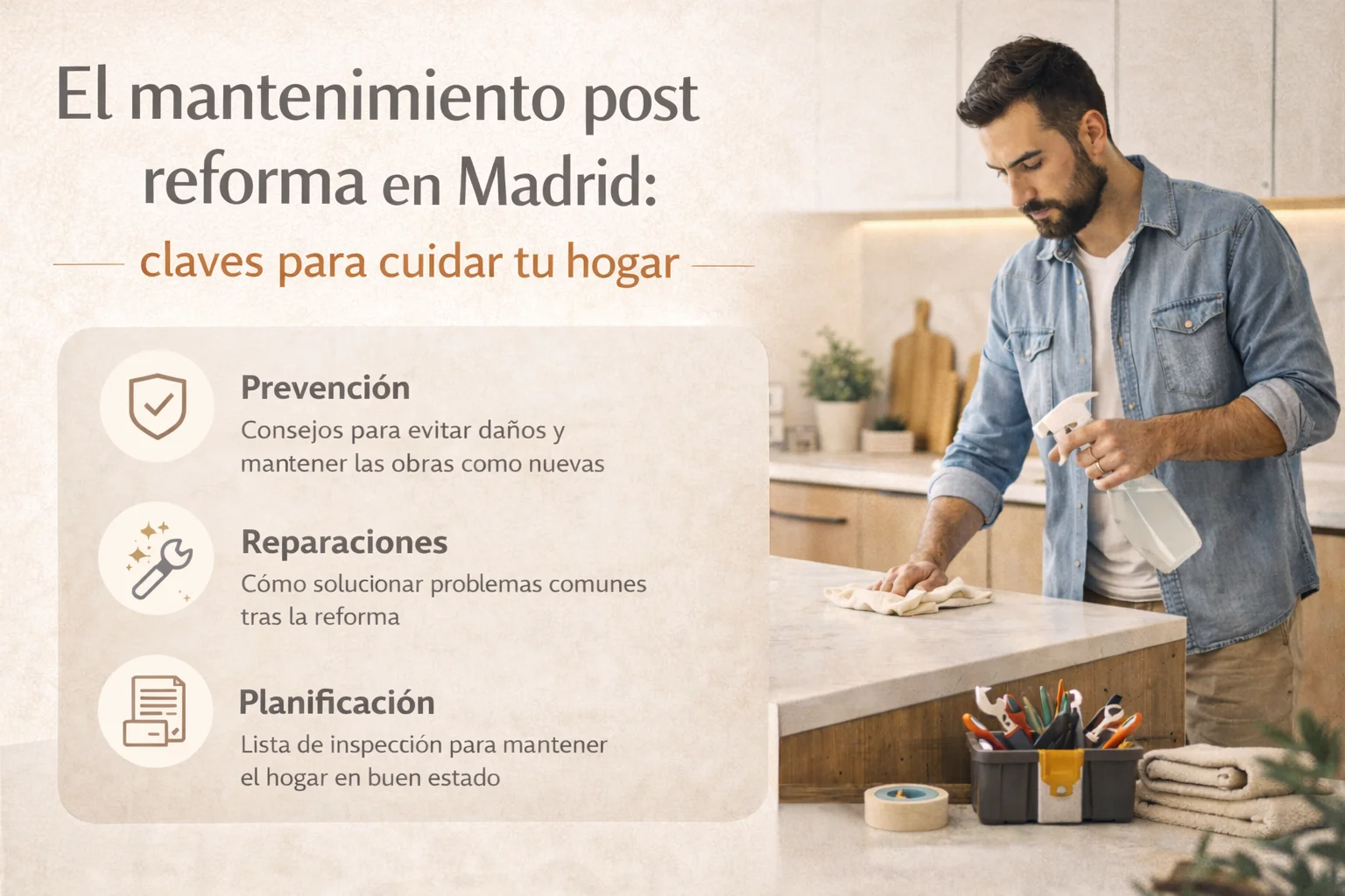 mantenimiento post reforma Madrid