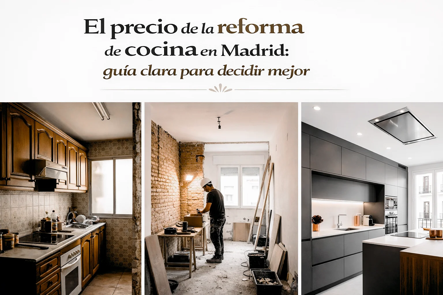 precio reforma cocina madrid