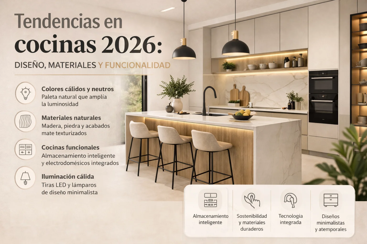 tendencias cocinas 2026