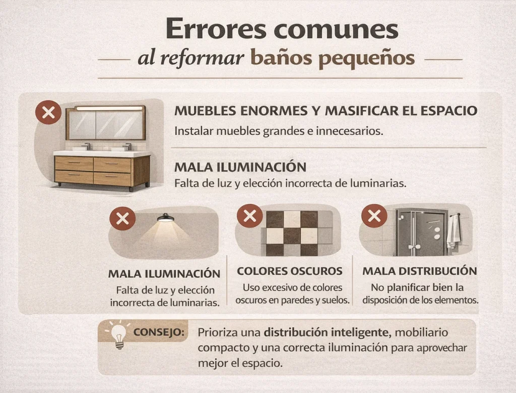 ideas para reformar baños pequeños